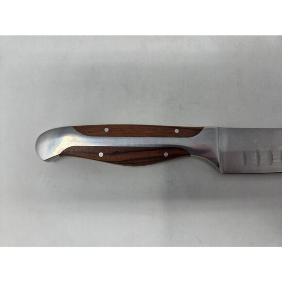 GUNTER WILHELM EXECUTIVE CHEF SERIES CARVING SANTOKU KNIFE 440C GERMAN STEEL 10" - Picture 5 of 7